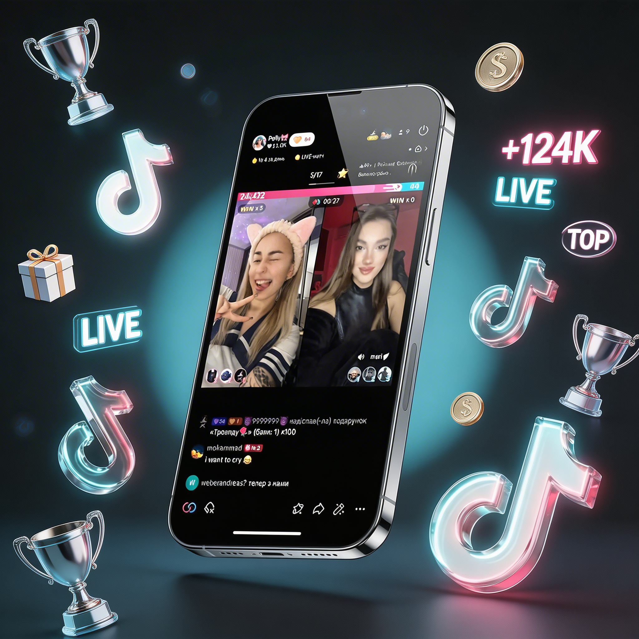 TikTok стриминг